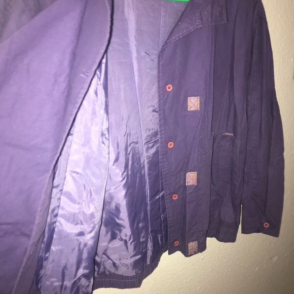 Vtg 80s/90s Christian Dior Streetwear 2 Piece Purple Matching Track Suit - Picture 11 of 16